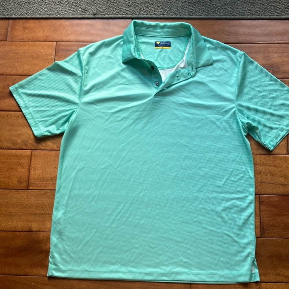 Jack Nicklaus golf shirt.